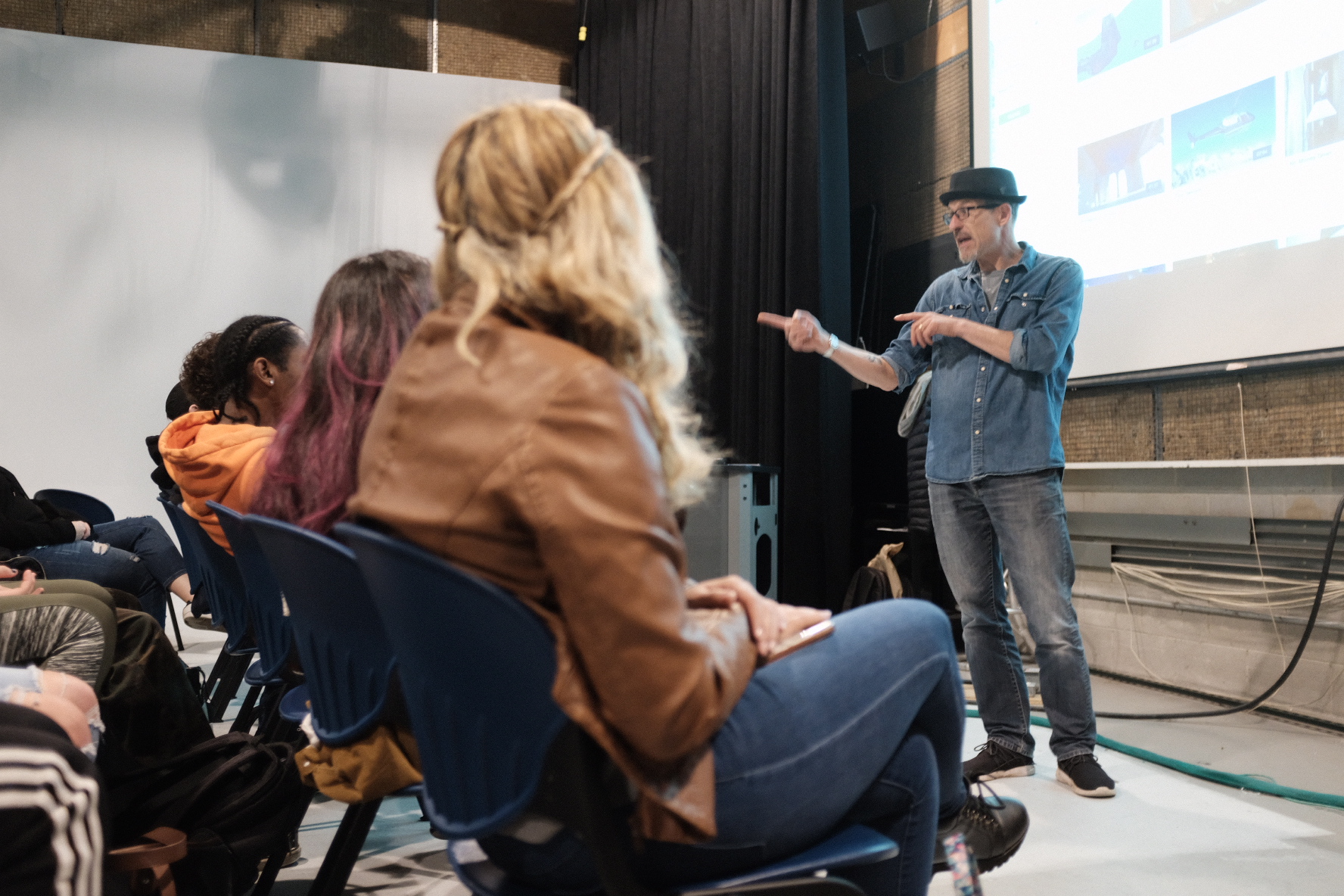 A Passion for the Camera, Storytelling, and Life: Cinematographer Elia Lyssy Visits MSU